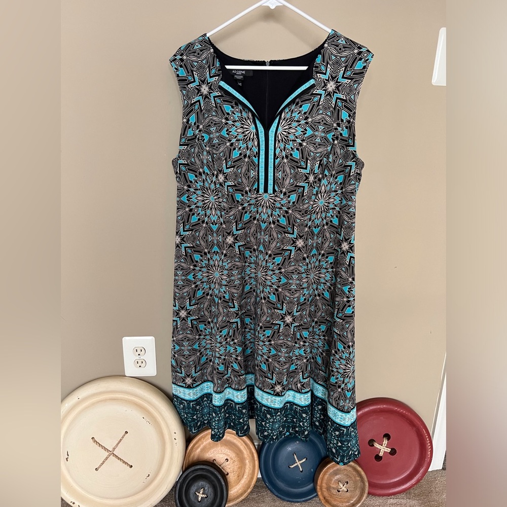 Adorn sleeveless dress size 18W